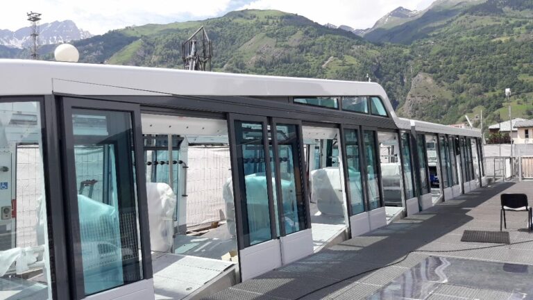 Funiculaire Arcs Express à Bourg Saint Maurice, France