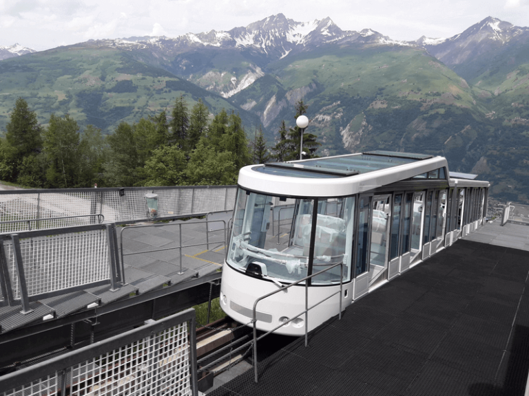 Funiculaire Arcs Express à Bourg Saint Maurice
